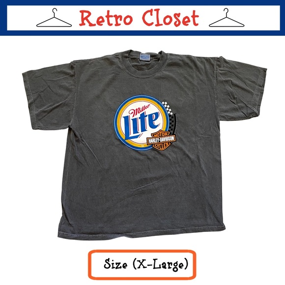 Harley-Davidson Other - Harley Davidson-Miller Light T-Shirt